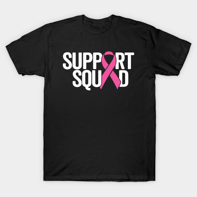 Cancer Support Squad T-Shirt by kangaroo Studio